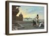 Bethsabee, 1889-Jean Leon Gerome-Framed Giclee Print