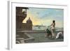 Bethsabee, 1889-Jean Leon Gerome-Framed Giclee Print