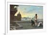 Bethsabee, 1889-Jean Leon Gerome-Framed Giclee Print