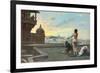 Bethsabee, 1889-Jean Leon Gerome-Framed Giclee Print