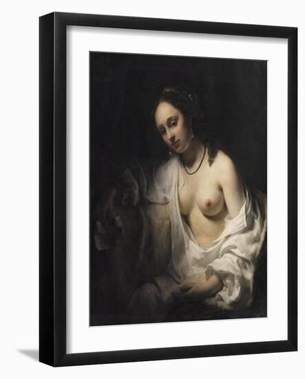 Bethsabée recevant la lettre de David-Willem Drost-Framed Giclee Print