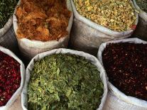 Bags of Spices for Sale at Market, Tripoli, Lebanon-Bethune Carmichael-Framed Photographic Print