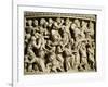 Betrayal and Capture of Christ, Scene from the Life of Christ-Giovanni Pisano-Framed Giclee Print