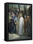 Betrayal of Christ-Gustave Doré-Framed Stretched Canvas