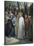 Betrayal of Christ-Gustave Doré-Stretched Canvas