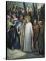 Betrayal of Christ-Gustave Doré-Stretched Canvas