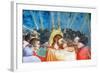 Betrayal of Christ-Giotto di Bondone-Framed Giclee Print