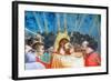 Betrayal of Christ-Giotto di Bondone-Framed Giclee Print