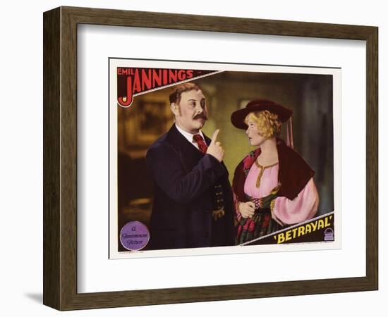 Betrayal-null-Framed Art Print