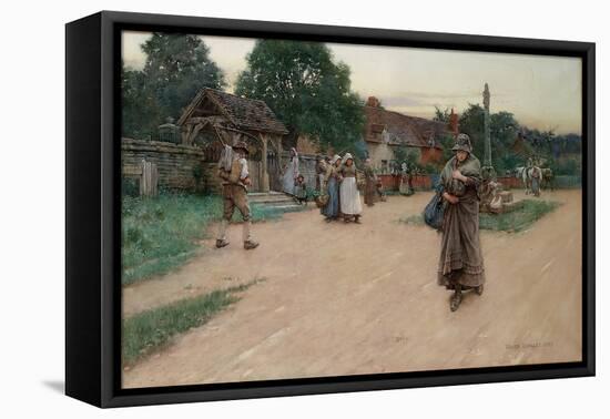 Betrayed, 1887-Walter Langley-Framed Stretched Canvas