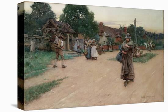 Betrayed, 1887-Walter Langley-Stretched Canvas