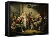 Betrothal in the Village, 1761-Jean-Baptiste Greuze-Framed Stretched Canvas