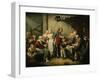 Betrothal in the Village, 1761-Jean-Baptiste Greuze-Framed Giclee Print