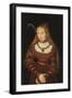 Betrothal Portrait of Sybille of Cleves, 1526-7-Lucas Cranach the Elder-Framed Giclee Print