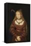 Betrothal Portrait of Sybille of Cleves, 1526-7-Lucas Cranach the Elder-Framed Stretched Canvas
