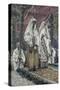 Betrothel of the Virgin and Joseph-James Tissot-Stretched Canvas