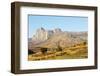 Betsileo village, Tsaranoro Valley, Ambalavao, central area, Madagascar, Africa-Christian Kober-Framed Photographic Print