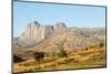 Betsileo village, Tsaranoro Valley, Ambalavao, central area, Madagascar, Africa-Christian Kober-Mounted Photographic Print