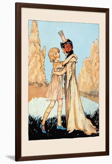 Betsy and Ozma-John R. Neill-Framed Art Print