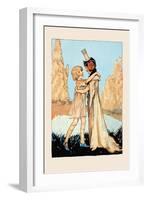 Betsy and Ozma-John R. Neill-Framed Art Print