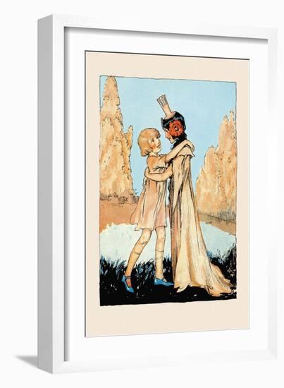 Betsy and Ozma-John R. Neill-Framed Art Print