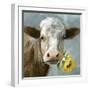 Betsy Cow-null-Framed Art Print