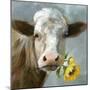 Betsy Cow-null-Mounted Art Print