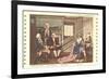 Betsy Ross and Birth of the Flag-null-Framed Premium Giclee Print