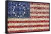 Betsy Ross Flag-Design Turnpike-Framed Stretched Canvas