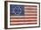 Betsy Ross Flag-Design Turnpike-Framed Giclee Print