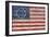 Betsy Ross Flag-Design Turnpike-Framed Giclee Print