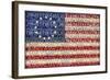 Betsy Ross Flag-Design Turnpike-Framed Giclee Print