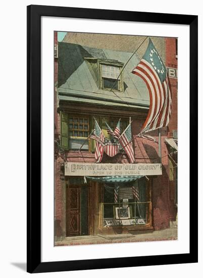 Betsy Ross House, Philadelphia, Pennsylvania-null-Framed Art Print