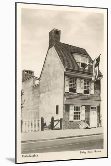 Betsy Ross House, Philadelphia, Pennsylvania-null-Mounted Art Print