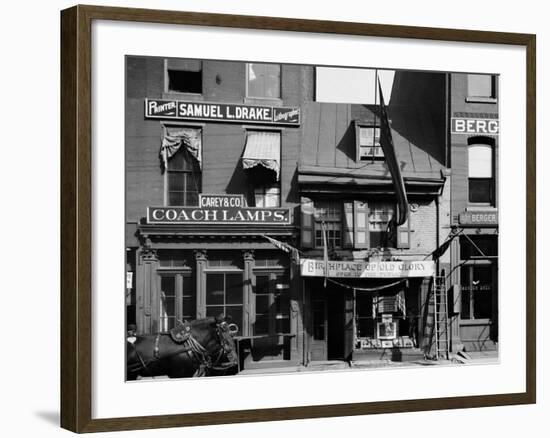 Betsy Ross House, Philadelphia-null-Framed Photo