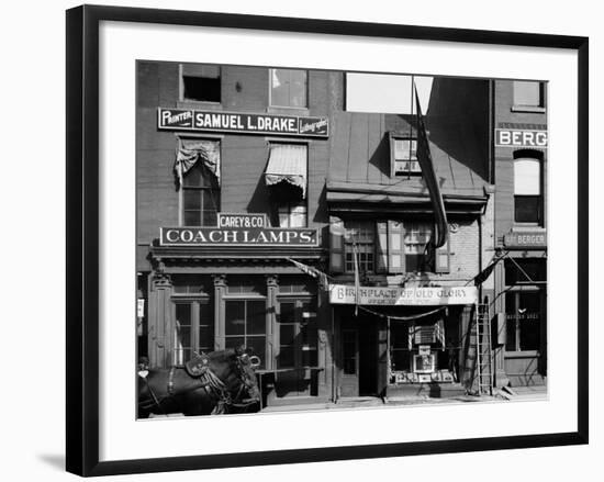 Betsy Ross House, Philadelphia-null-Framed Photo