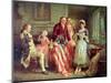 Betsy Ross-Jean Leon Gerome Ferris-Mounted Giclee Print