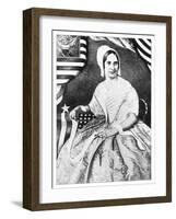 Betsy Ross-null-Framed Art Print