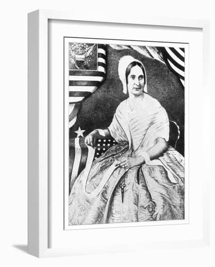 Betsy Ross-null-Framed Art Print