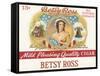 Betsy Ross-Art Of The Cigar-Framed Stretched Canvas