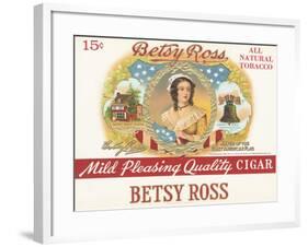 Betsy Ross-Art Of The Cigar-Framed Giclee Print