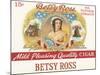Betsy Ross-Art Of The Cigar-Mounted Giclee Print