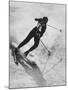 Betsy Snite During Winter Olympics-Ralph Crane-Mounted Premium Photographic Print