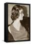 Bette Davis, American Actress, 1933-null-Framed Stretched Canvas