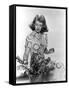 Bette Davis Arranging Flowers-null-Framed Stretched Canvas
