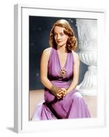 Bette Davis, ca. 1940s-null-Framed Photo