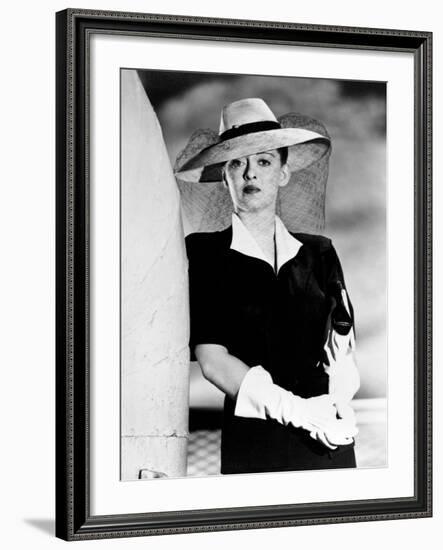 Bette Davis. "Now, Voyager" 1942, Directed by Irving Rapper-null-Framed Photographic Print