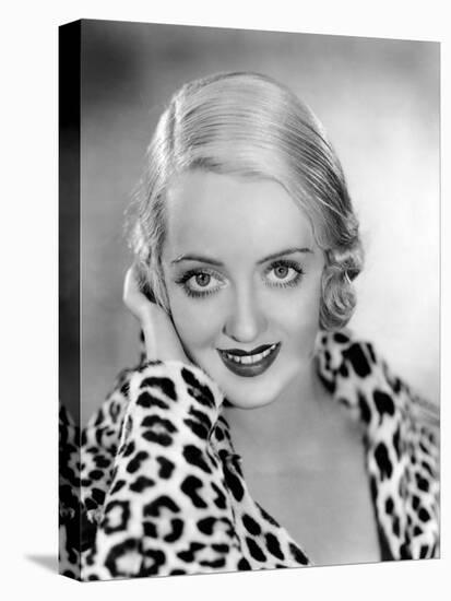 Bette Davis, Warner Bros. Portrait, 1932-null-Stretched Canvas