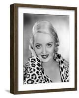 Bette Davis, Warner Bros. Portrait, 1932-null-Framed Photo