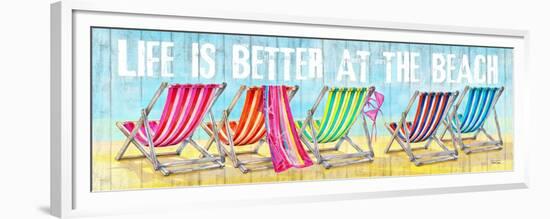 Better at the Beach-Michael Tarin-Framed Premium Giclee Print